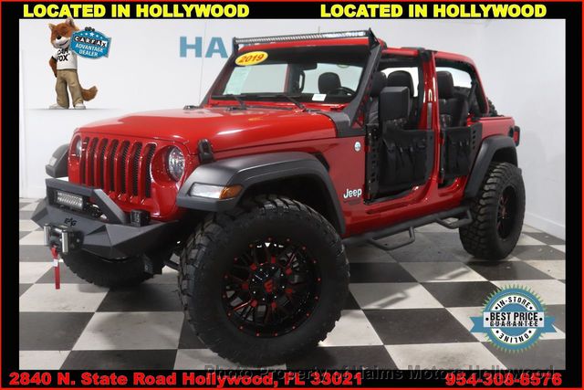 2019 Used Jeep Wrangler Unlimited Sport S 4x4 at Haims Motors Serving Fort  Lauderdale, Hollywood, Miami, FL, IID 21761159