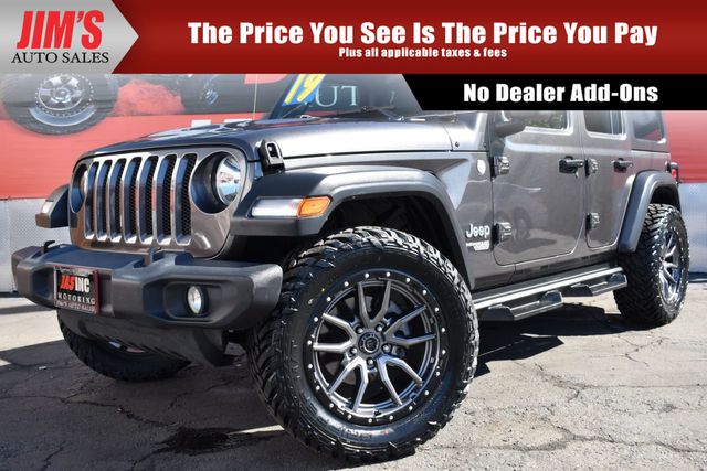2019 Used Jeep Wrangler Unlimited Sport S 4x4 at Jim's Auto Sales Serving  Harbor City, CA, IID 20580081