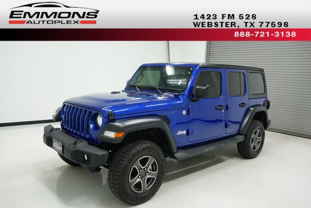 2019 Jeep Wrangler Unlimited Sport S 4x4 - 22990003 - 0