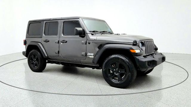 2019 Jeep Wrangler Unlimited Sport S 4x4 w/ Cold Weather & Technology Groups - 23097868 - 2