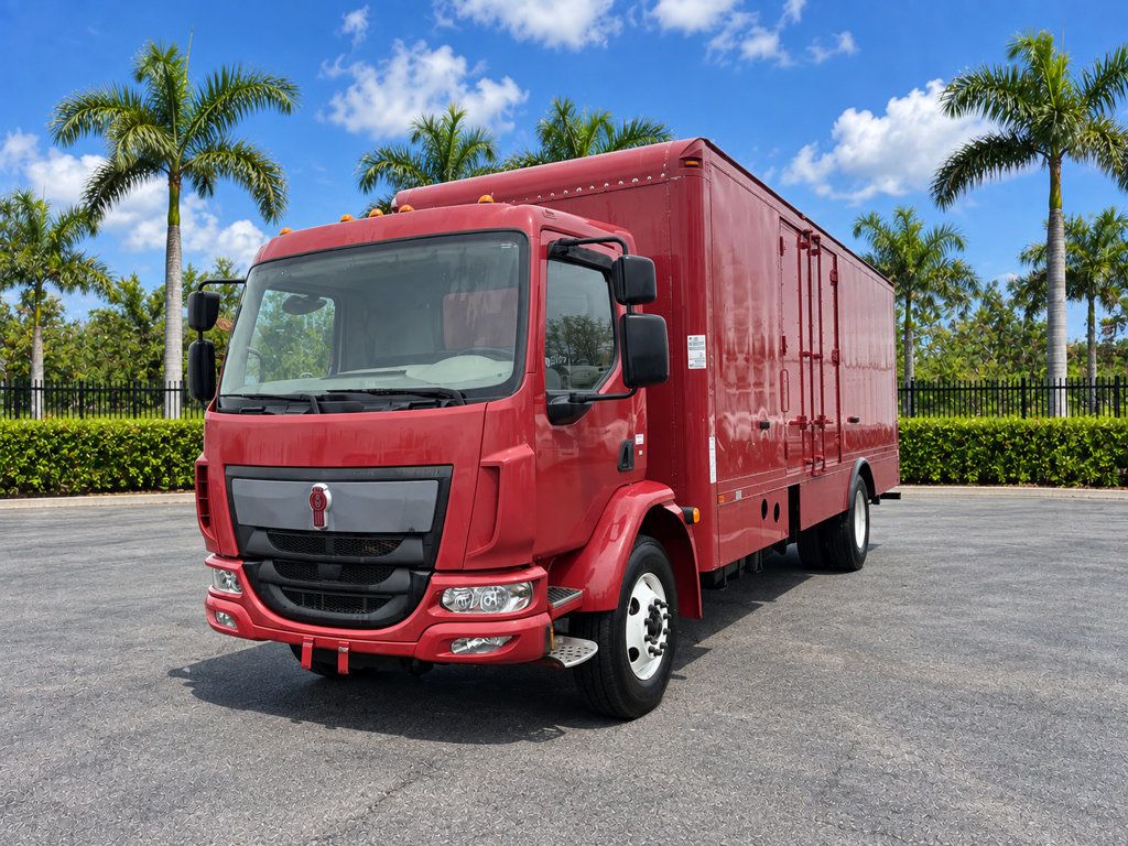 2019 Kenworth K270 w 26ft Dry Freight Moving Box Truck Lift Gate Side Door - 23091803 - 3