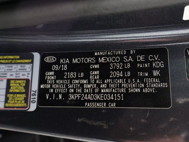 2019 Kia Forte LXS IVT - 22956433 - 42