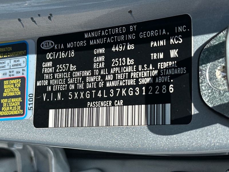 2019 Kia Optima LX Automatic - 23016411 - 21