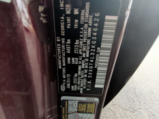 2019 Kia Optima LX Automatic - 23006480 - 23