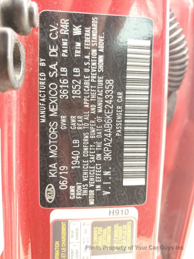 2019 Kia Rio  - 22985637 - 22