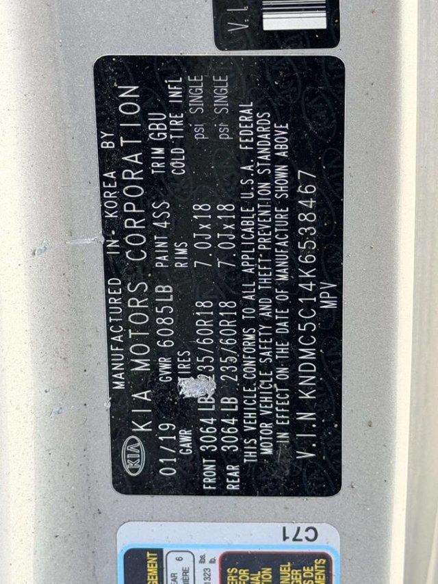 2019 Kia Sedona EX FWD - 23027920 - 24