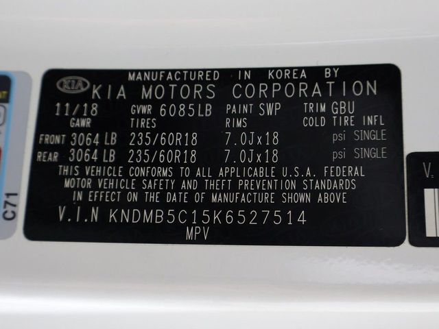 2019 Kia Sedona EX FWD - 23015526 - 51
