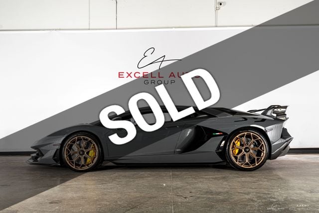 2019 Used Lamborghini Aventador Svj Coupe At Excell Auto Group Serving Boca Raton Fl Iid 20671320