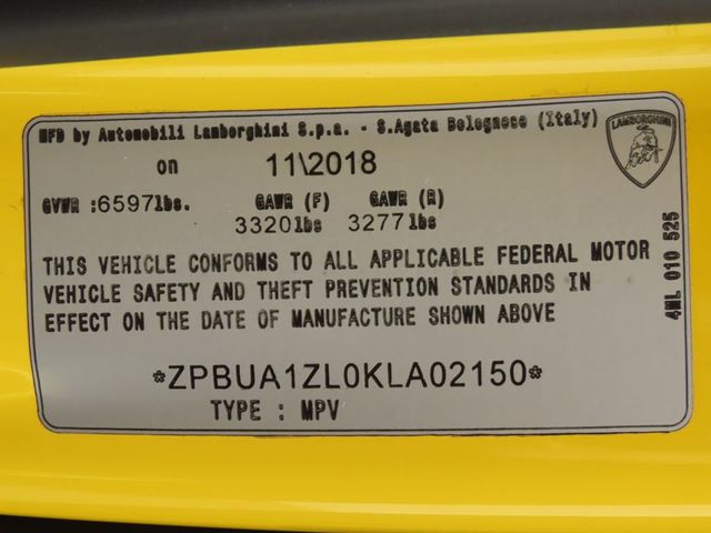 2019 Lamborghini Urus AWD - 22960416 - 34