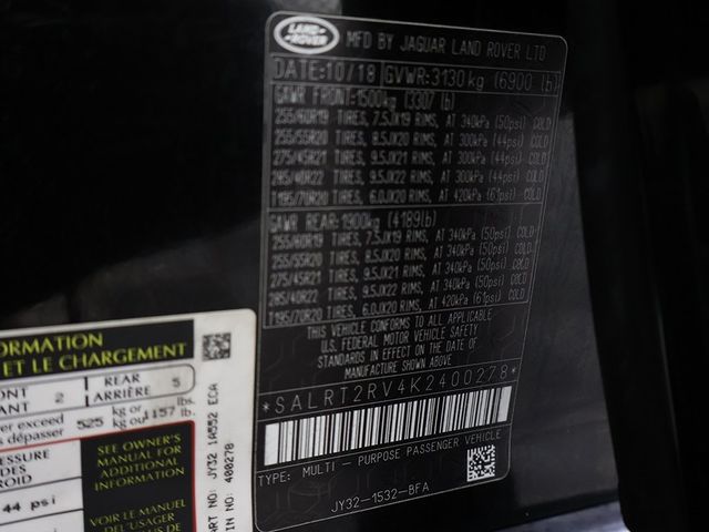 2019 Land Rover Discovery HSE Luxury V6 Supercharged - 22978092 - 68