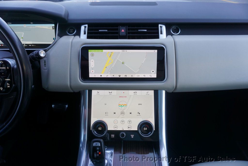 2019 Land Rover Range Rover Sport V8 Supercharged Dynamic CARPLAY 360 CAMERAS NAVIGATION LOADED!!! - 22932639 - 16