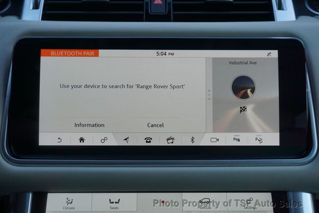 2019 Land Rover Range Rover Sport V8 Supercharged Dynamic CARPLAY 360 CAMERAS NAVIGATION LOADED!!! - 22932639 - 23
