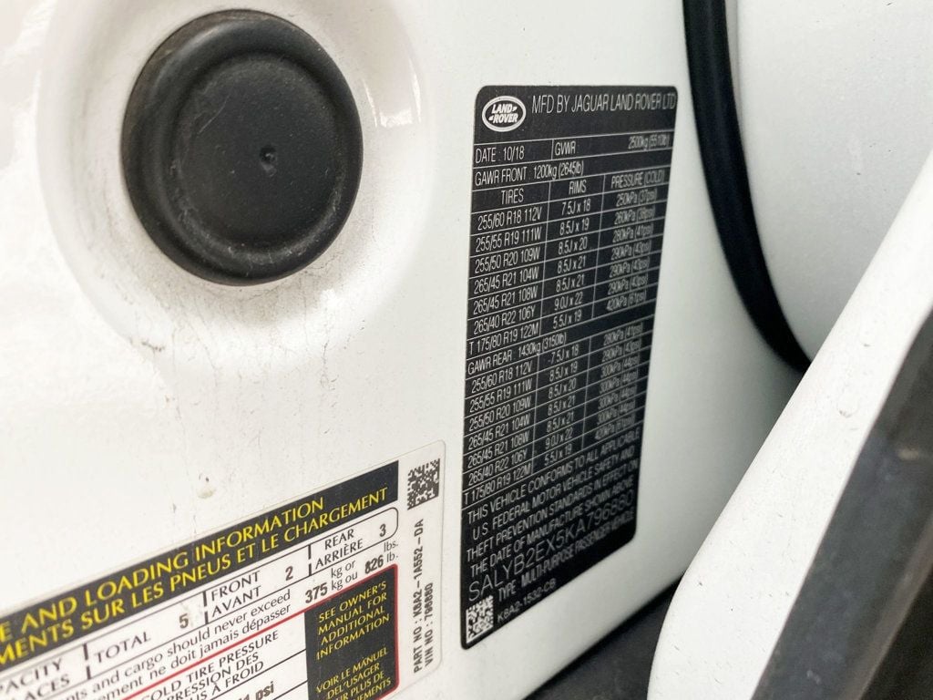 2019 Land Rover Range Rover Velar P250 S - 22979409 - 19