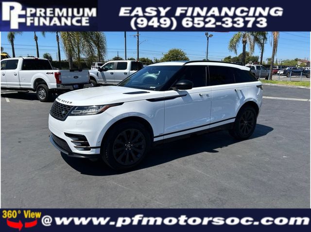 2019 Land Rover Range Rover Velar R-DYNAMIC AWD NAVIGATION BACK UP CAM DUAL SUN ROOF - 22912423 - 0
