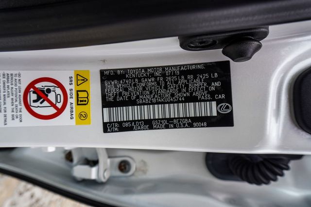 2019 Lexus ES ES 350 FWD - 23003480 - 45