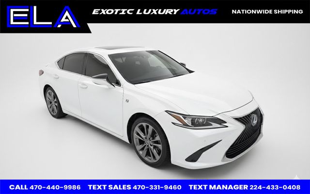 2019 Lexus ES F SPORT! RED GUTS! PARK ASSIST! APPLE CAR PLAY! CLEAN CLEAN! - 22939609 - 0