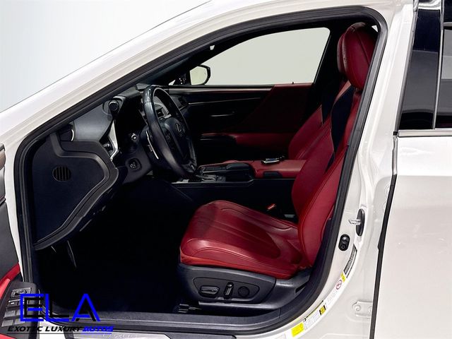 2019 Lexus ES F SPORT! RED GUTS! PARK ASSIST! APPLE CAR PLAY! CLEAN CLEAN! - 22939609 - 23