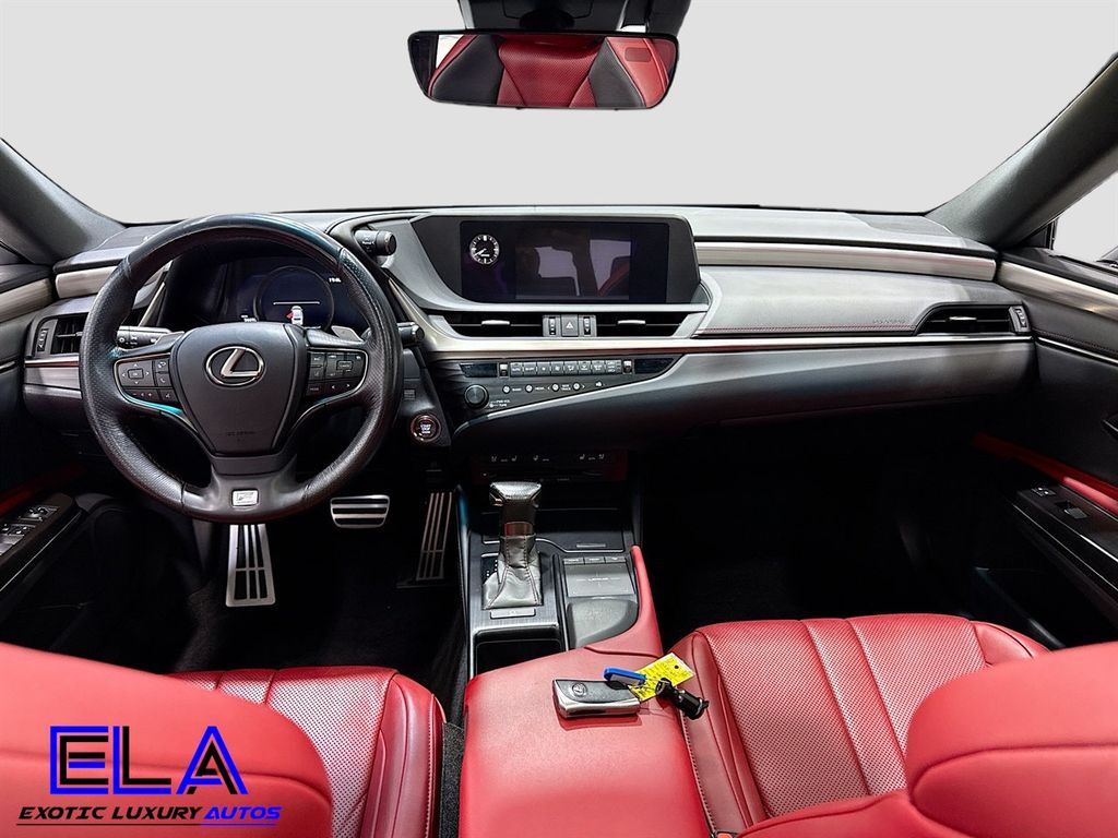 2019 Lexus ES F SPORT! RED GUTS! PARK ASSIST! APPLE CAR PLAY! CLEAN CLEAN! - 22939609 - 27