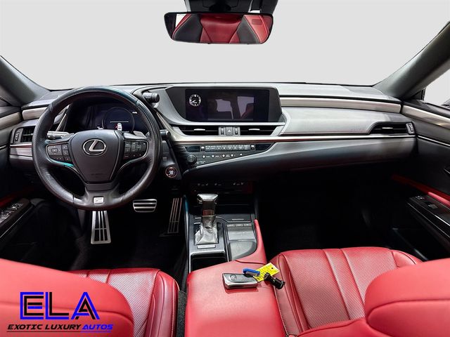 2019 Lexus ES F SPORT! RED GUTS! PARK ASSIST! APPLE CAR PLAY! CLEAN CLEAN! - 22939609 - 27