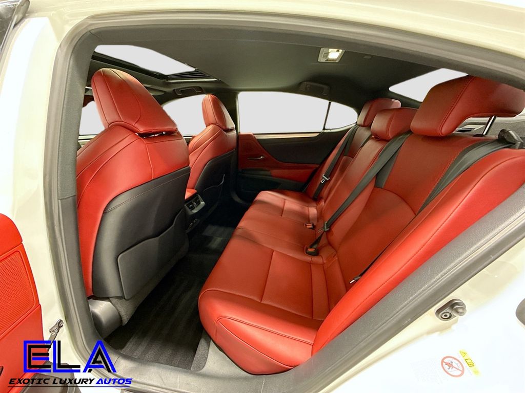 2019 Lexus ES F SPORT! RED GUTS! PARK ASSIST! APPLE CAR PLAY! CLEAN CLEAN! - 22939609 - 29
