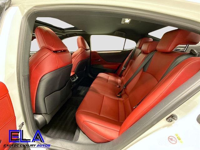 2019 Lexus ES F SPORT! RED GUTS! PARK ASSIST! APPLE CAR PLAY! CLEAN CLEAN! - 22939609 - 29