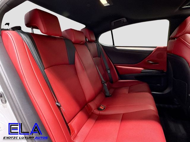 2019 Lexus ES F SPORT! RED GUTS! PARK ASSIST! APPLE CAR PLAY! CLEAN CLEAN! - 22939609 - 32