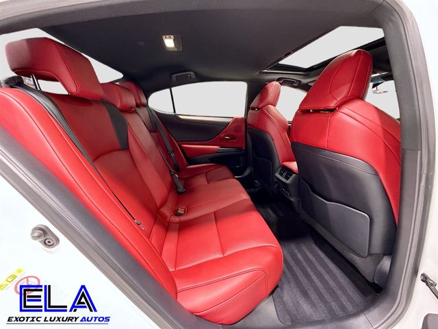 2019 Lexus ES F SPORT! RED GUTS! PARK ASSIST! APPLE CAR PLAY! CLEAN CLEAN! - 22939609 - 33