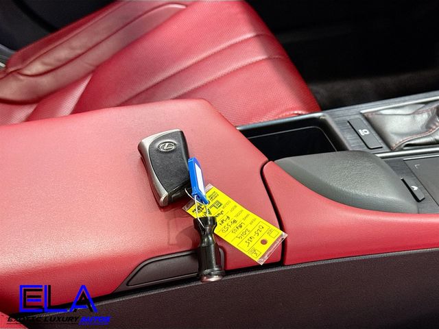 2019 Lexus ES F SPORT! RED GUTS! PARK ASSIST! APPLE CAR PLAY! CLEAN CLEAN! - 22939609 - 38