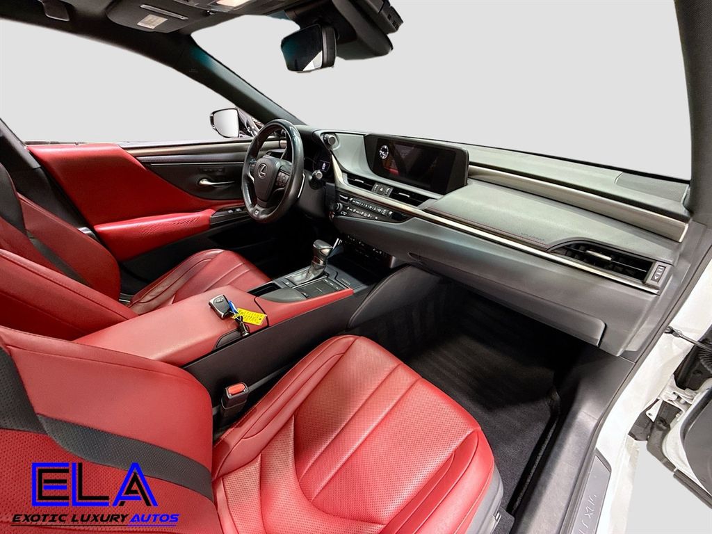 2019 Lexus ES F SPORT! RED GUTS! PARK ASSIST! APPLE CAR PLAY! CLEAN CLEAN! - 22939609 - 39