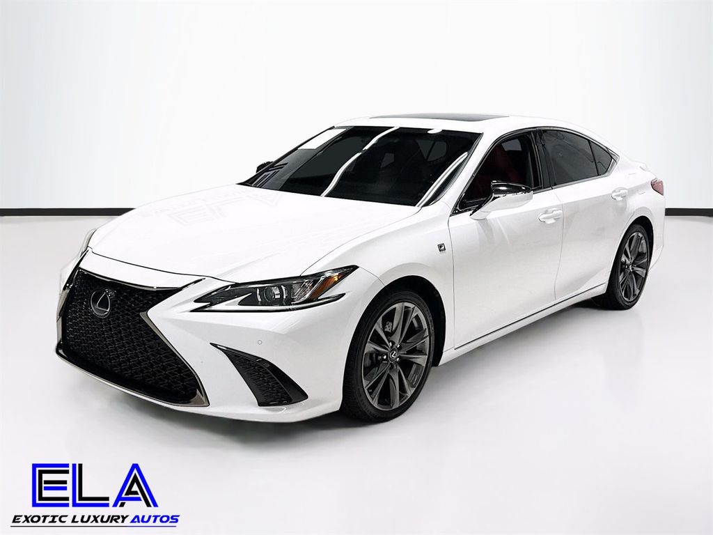 2019 Lexus ES F SPORT! RED GUTS! PARK ASSIST! APPLE CAR PLAY! CLEAN CLEAN! - 22939609 - 41