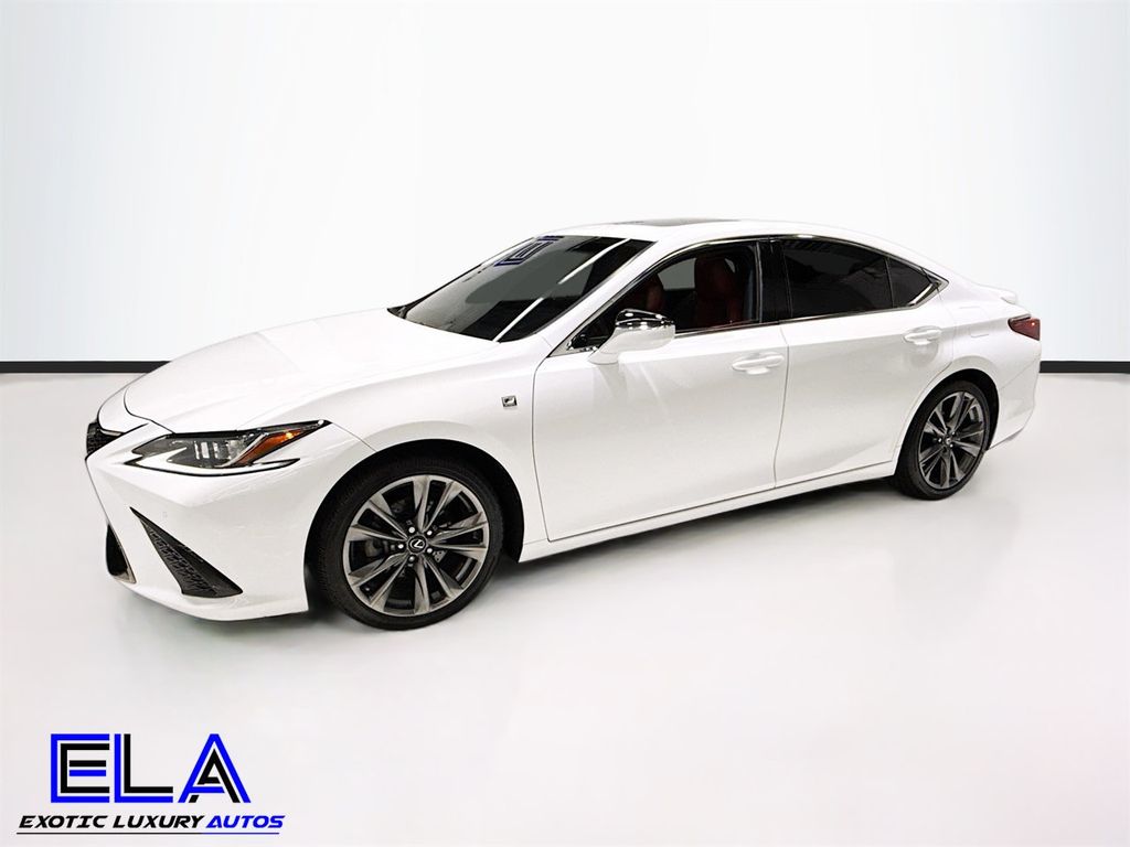 2019 Lexus ES F SPORT! RED GUTS! PARK ASSIST! APPLE CAR PLAY! CLEAN CLEAN! - 22939609 - 42
