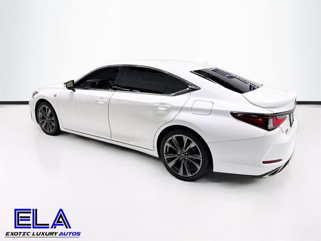 2019 Lexus ES F SPORT! RED GUTS! PARK ASSIST! APPLE CAR PLAY! CLEAN CLEAN! - 22939609 - 44