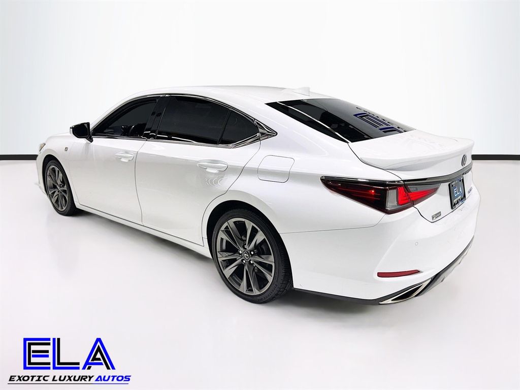 2019 Lexus ES F SPORT! RED GUTS! PARK ASSIST! APPLE CAR PLAY! CLEAN CLEAN! - 22939609 - 45