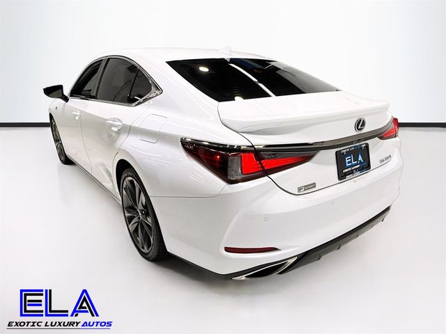2019 Lexus ES F SPORT! RED GUTS! PARK ASSIST! APPLE CAR PLAY! CLEAN CLEAN! - 22939609 - 46