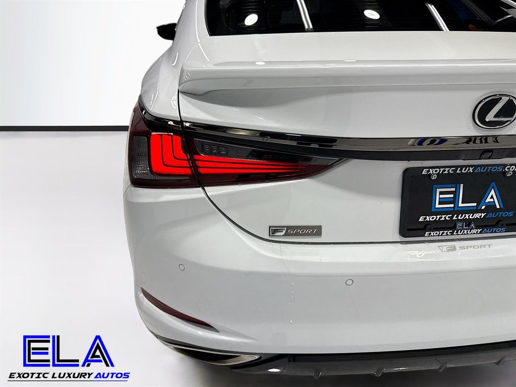 2019 Lexus ES F SPORT! RED GUTS! PARK ASSIST! APPLE CAR PLAY! CLEAN CLEAN! - 22939609 - 49