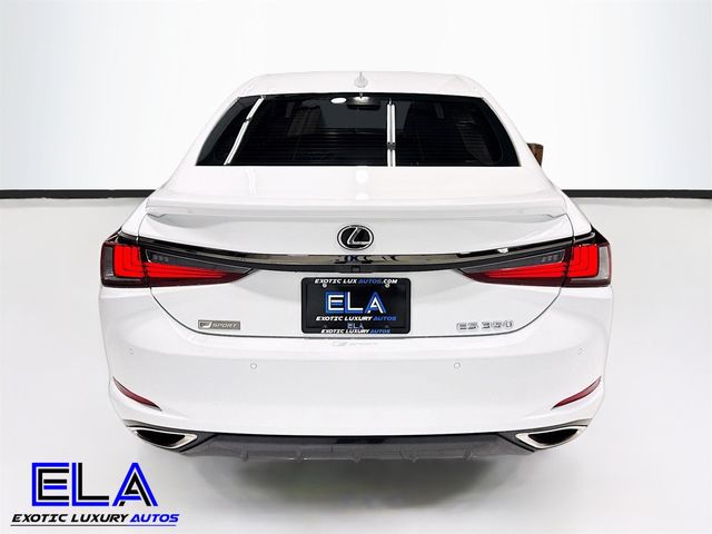 2019 Lexus ES F SPORT! RED GUTS! PARK ASSIST! APPLE CAR PLAY! CLEAN CLEAN! - 22939609 - 52