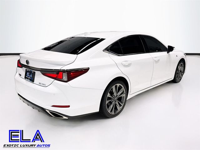 2019 Lexus ES F SPORT! RED GUTS! PARK ASSIST! APPLE CAR PLAY! CLEAN CLEAN! - 22939609 - 54