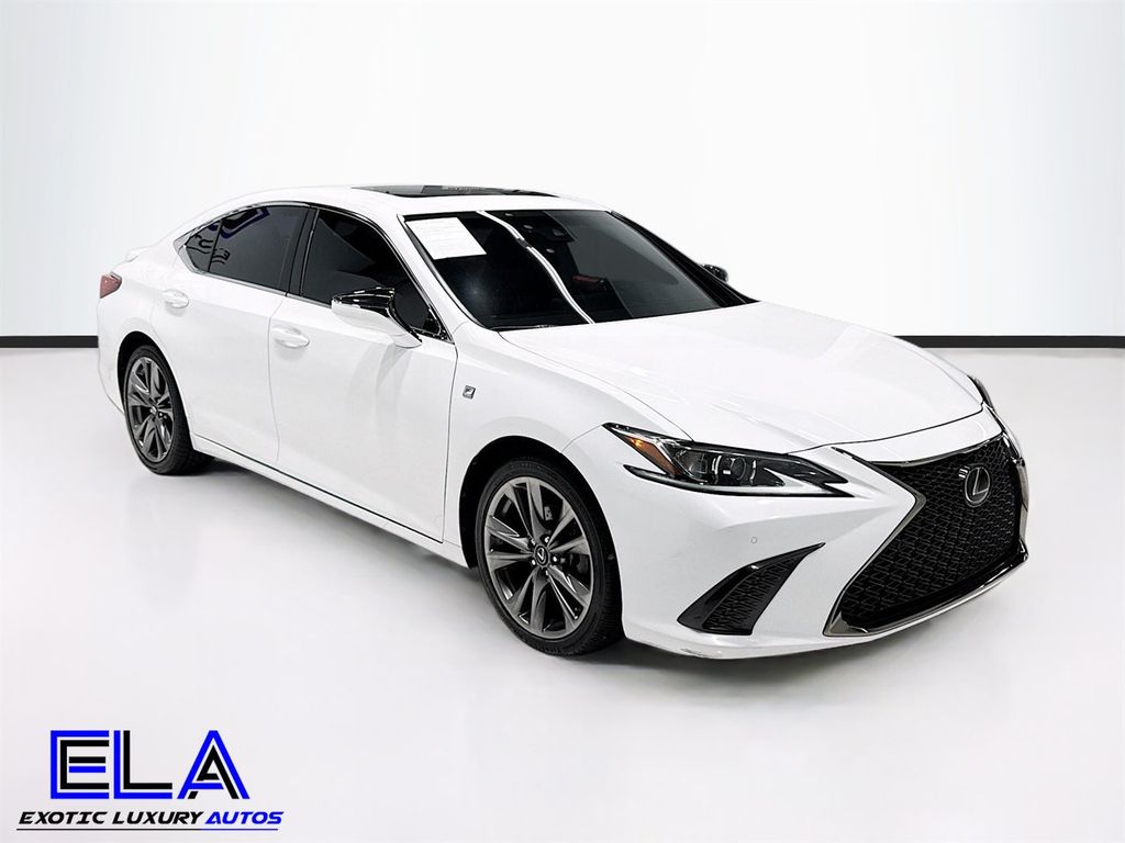 2019 Lexus ES F SPORT! RED GUTS! PARK ASSIST! APPLE CAR PLAY! CLEAN CLEAN! - 22939609 - 57