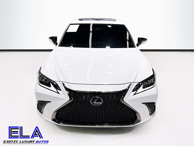 2019 Lexus ES F SPORT! RED GUTS! PARK ASSIST! APPLE CAR PLAY! CLEAN CLEAN! - 22939609 - 59