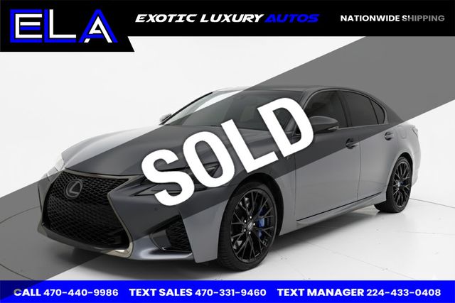 2019 Lexus GS F ONLY 100 MADE F-10 ANNIVERSARY EDITION! HEADS UP DISP BLUE INTER - 22917430 - 0