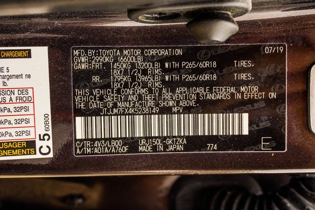 2019 Lexus GX GX 460 Luxury 4WD - 22984557 - 41