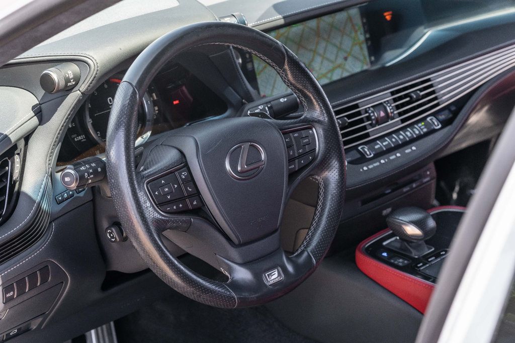 2019 Lexus LS F SPORT W/ RED INTERIOR! - 22416399 - 25