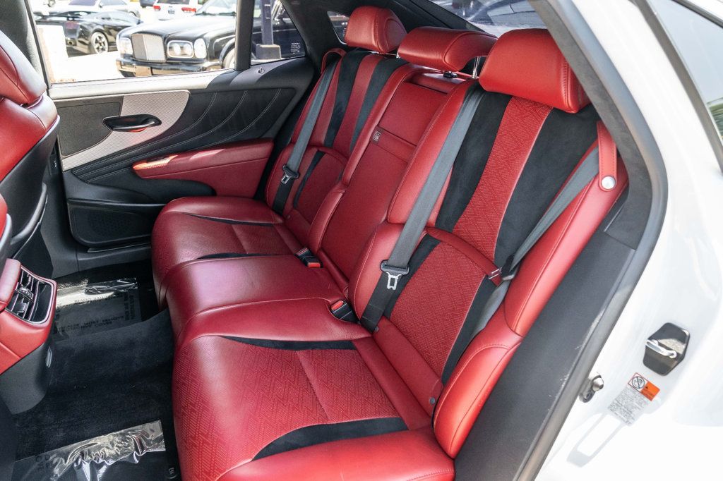 2019 Lexus LS F SPORT W/ RED INTERIOR! - 22416399 - 36