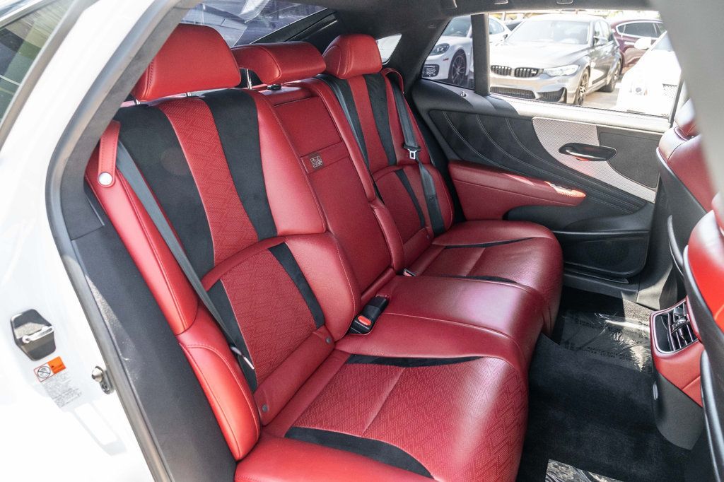 2019 Lexus LS F SPORT W/ RED INTERIOR! - 22416399 - 37