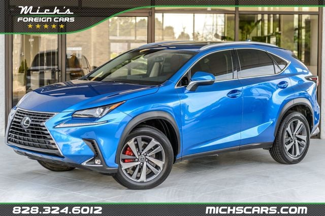 2019 Lexus NX NX300 - BLUE VORTEX WITH RED LEATHER - GORGEOUS - MOONROOF  - 22475285 - 0