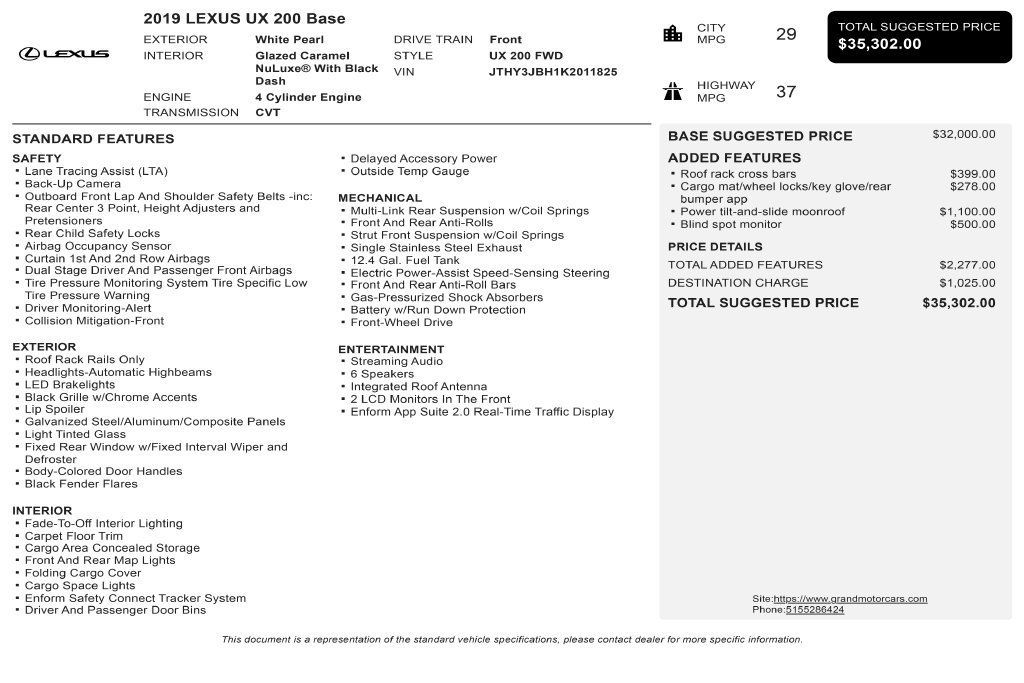 Lexus UX photo 3