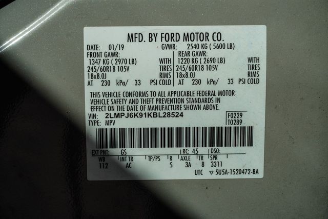 2019 Lincoln Nautilus Select FWD - 22926356 - 44