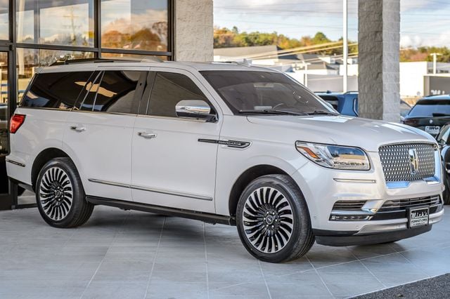 2019 Lincoln Navigator NAVIGATOR 4X4 BLACK LABEL WHITE ON MAHOGANY RED NAV QUADCAPTAINS - 22947084 - 3