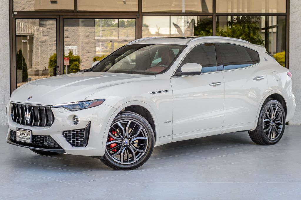 2019 Maserati Levante LEVANTE GRANSPORT - BITURBO - RED LEATHER - NAV - BLUETOOTH - 23036506 - 1