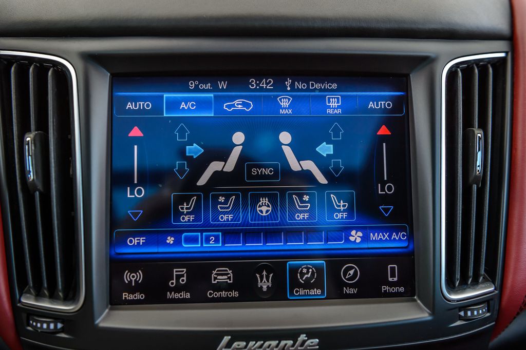 2019 Maserati Levante LEVANTE GRANSPORT - BITURBO - RED LEATHER - NAV - BLUETOOTH - 23036506 - 21